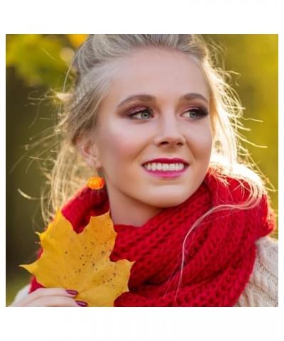 Thanksgiving Christmas Earrings for Women Holiday Earrings Fall Maple Leaf Earrings for Girls Autumn Earrings Christmas Gifts...