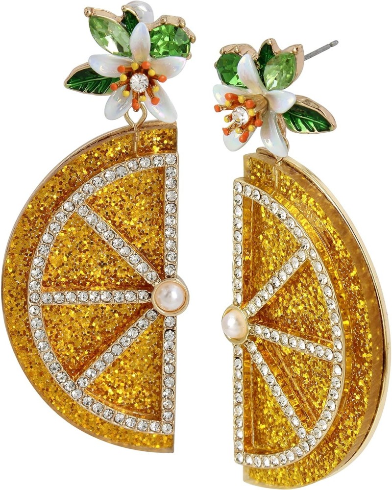 Betsey Lemon Statement Earrings $18.86 Earrings