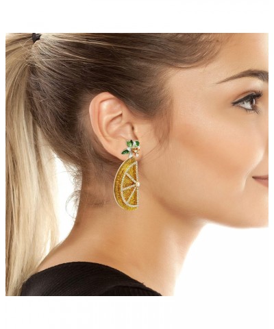 Betsey Lemon Statement Earrings $18.86 Earrings