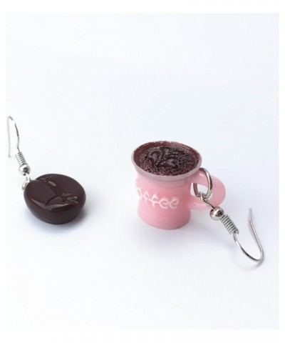 3 Pairs Coffee Earrings Set, Fun Drop Dangle Earrings for Women Girls, Cute Coffee Bean Statement Earrings $8.54 Earrings