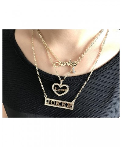 Halloween Cosplay Three Piece Superhero Love Charm Necklace Gifts for Girl Woman Men $8.63 Necklaces