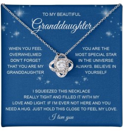 To Our Granddaughter Necklace, Granddaughter Necklace From Grandparents, Granddaughter Gifts From Grandma And Grandpa, Birthd...