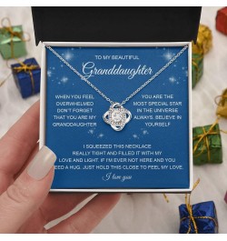 To Our Granddaughter Necklace, Granddaughter Necklace From Grandparents, Granddaughter Gifts From Grandma And Grandpa, Birthd...