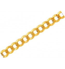 Gold Chains: Solid 10K Yellow Gold Cuban Gold Chain 1.67mm Necklace for Women Men 22 Inches Length $101.39 Necklaces