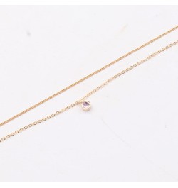 Gold Anklet for Women, 14K Gold Cuban Link Anklet Chains with Birthstone Charm, Cute Dainty Layering Anklets Chain Adjustable...