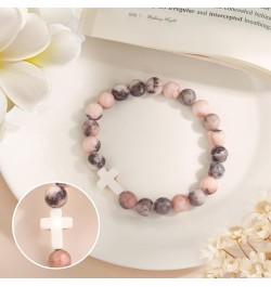 Christian Gifts for Women, Easter Baptism Gifts for Girls Teen, First Communion Confirmation Gifts Religious Cross Bracelet C...