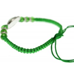 Saint Jude Gold Tone Medal with Green Beads Green String Jude10 $8.31 Bracelets