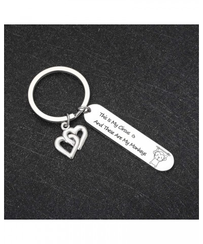 This Is My Circus And These Are My Monkeys Keychain Gift for School Teacher Mom Friend Birthday Christmas Gift This is My Cir...