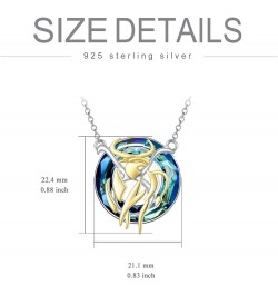 Gold Plated Sterling Silver Constellation Jewelry Zodiac Sign Necklace for Women/Girls Mother of Pearl Pendant Necklace 02-Ta...