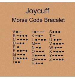 ? ???? ??? Morse Code Bracelets for Women Men ????? ??? ???/??? Friendship Jewelry Anniversary Birthday Gifts for Wife Husban...