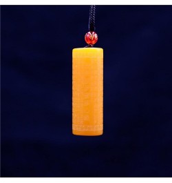 Jade Heart Sutra Pendant Carved Fashion Amulet Buddhism Women Gifts Jadeite Jewelry Natural Gemstone Charm Chinese Necklace (...