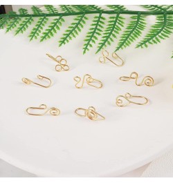 African Nose Cuff Fake Nose Cuffs for Non Pierced Nose Nose Cuff Piercing for Women Gold Nose Ring $6.04 Body Jewelry