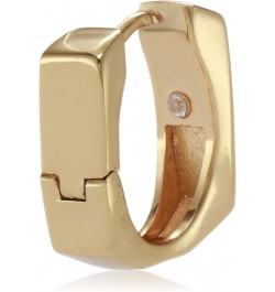 Vince Camuto Gold Tone Square Hinge Huggie Earrings, Small $21.00 Earrings