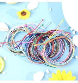 String Bracelets for Women Waterproof Summer Bracelets Outfits for Women 2024 Wave Surfer Bracelets Adjustable Beach Bracelet...