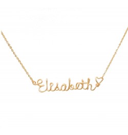 Personalized Jewelry,Wire Name Necklace Gold,Custom Necklace,Gold Name Necklace,Handmade and Personalized Sterling Silver Wir...